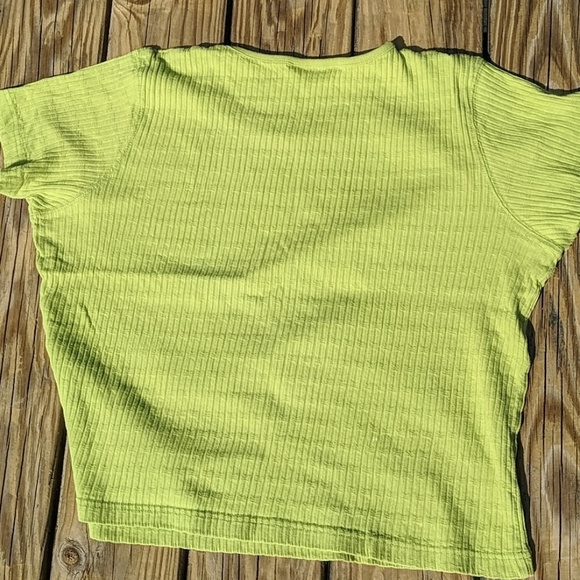 Lime green Christoph & banks top. - Picture 3 of 3